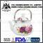 Manufacture flower logo decal enamel kettle