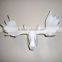 elegant white deer head