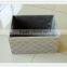 2015 antique new design decorative handmade unfinished small timber crate for plant