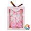 Accessory Set Girls Gift Box Packing Heaband 3Pcs Pink Nylon Headbands