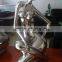 stainless steel mirror finishing mucle torso metal wall art decor