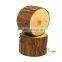 Wooden Music Box, Natural Wood Stump Music Box, Eco-friendly Music Box for Kid Gift