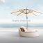 outdoor furniture garden furniture white sun bed rattan