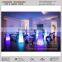 luminous led glass bar table, club table