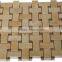 For Kitchen Backsplash Egypt Beige Marble Mosaic Tiles