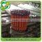 smooth surface wooden handle for broom and mop with pvc cover plastic