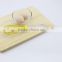 Novelty Yellow Silicone Whisk with Soft Acrylic Handles