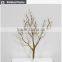 artificial dry tree branch for festival decoration golden coral tree for jewelry hanging table setting centerpieces