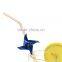 2017 New 250*5mm special shaped Flexible Windmill drinking straw for christmas decor