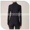 2015 F/W fashion UK simple design front zipper knit sweater