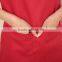 Barista double pocket blank work Advertising apron , stain sleeveless Advertisement apron