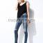 new style autumn girls long scratch sexy tight ripped jeans customized