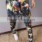 2016 new arrival personalized street trendy women print hip hop pants