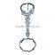 Luxury geometric crystal gems sexy body chain jewelry for pretty girls