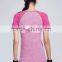 Outdoor fashion stripes running t shirt