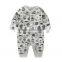 2016 Wholesale baby clothes newborn 100% cotton baby romper long sleeve infants pyjamas import from china