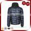 New Design Regular Fit Men's Camo-print Padding Quilting Jacket With Hood
