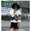 Trendy Rabbit Fur Coats For Women Winter Warm Natural Real Fur Coat Short Patchwork Strip Korean Style O-neck Jackets Customized