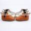 2017 new trendy genuine baby leather boots shoes