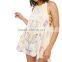 2017 OEM Summer Femme Silky Tunic Dream Free Printed Sexy Blouse