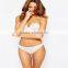 OEM summer breathable fashion new design underware sexy fancy bra panty set plus size