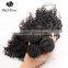 Fasion style cheap price human virgin for black women indian kinky curly remy hair