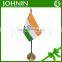 oem polyester customized size meeting decoration india desk flag