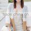 Women Hooded Long Colour Block Cardigan
