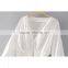 High End Womens 100% Cotton Long Sleeve Plain Fashion Blouse
