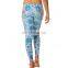 Unique style polyester spandex yoga tights white yoga pants
