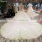 LS00296 Sheer top lace beaded top sheath boat neck wedding dresses pakistani bridal dresses arrivale corded lace wedding dress