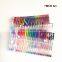 children Stationery Color Gel Pen Set 100 with Four Folded PVC Bag Package