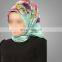 Multi Color Hot-selling Fashion Women Cotton Model Scarf Muslim Head Wrap Hijab Square Islamic Silk Scarf Wholesale