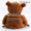 EN71 guarantee plush super soft big teddy bear with straps