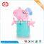 Pig family happy hand puppet soft stuffed educational funny toy