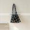 New check handbag leisure wollen cloth shoulder bag for women