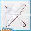 Promotional Make Your Logo clear plastic foldable transparent umbrella