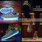 Rubber Outsole Material top quality women flat sneakers adult led, led for shoes