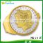 Winho Tourist Souvenir Gold Money Clip with Coin
