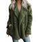 Womens Coats Winter Warm Plush Coat Lady