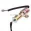 Diesel Engine Parts Shutoff Solenoid 11E1-60100-12 for 130-5 11E1 R210-7 R210