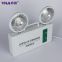 Factory price rechargeable led twin spot emergency light fire safe emergency led lamps