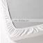 Cheap White 100% Cotton Interlock waterproof baby cot Fitted Sheet