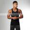 100% Cotton Summer Dry Fit Sports Gym Blank Plain Fitness Wholesale Cheap Custom Logo Design Men Tank Tops