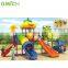 Amusement park outdoor playground slides for kids
