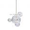 Modern Clear Glass Bubble Lamp Chandelier For Home Decor Fixture Clear Glass Ball Pendant Lamp