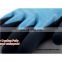 Blue Aqua Waterproof Fully Latex Coated Nylon Safety Work Gloves