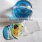 acrylic sicircle fridge magnets with dog photo insert