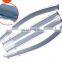 Chrome Door Visor Side Window Deflector Shade Sun Rain Shield Silver Strips Guard for Chevrolet Aveo Sonic