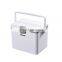 High Quality 8L 15L White Cooler Box Plastic EPS Foam Custom Logo  Ice Insulated Cooler Box